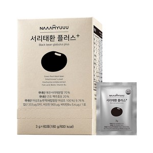 남유네 서리태환 플러스 60p, 180g, 1개