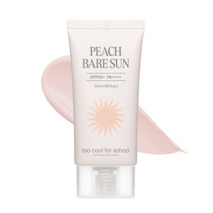 투쿨포스쿨 피치 베어 선 SPF50+ PA++++, 50ml, 1개