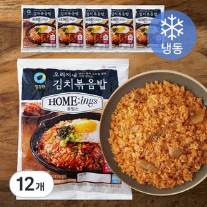 청정원 호밍스 오리지널 김치볶음밥 (냉동), 220g, 12개