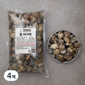 단디프레시 안면도 참바지락, 1kg, 4개