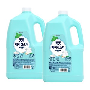 퐁퐁 베이킹소다 깔끔한 민트향, 3L, 2개