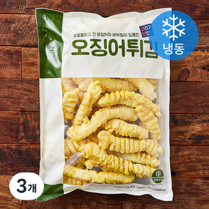 요리가맛있다 오징어튀김 (냉동), 1kg, 3개