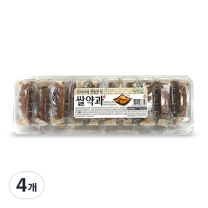 농협 우리나라 전통간식 쌀약과, 350g, 4개