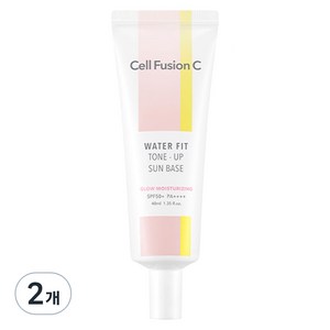 셀퓨전씨 워터핏 톤업 선 베이스 SPF50+ PA++++, 40ml, 2개