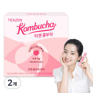 티젠 콤부차 피치, 5g, 30개입, 2개