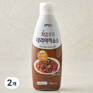 곰곰 저칼로리 데리야끼소스, 285g, 2개