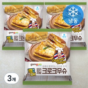 곰곰 오리지널 크로크 무슈 (냉동), 260g, 3개