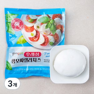 곰곰 후레쉬 모짜렐라 치즈, 3개