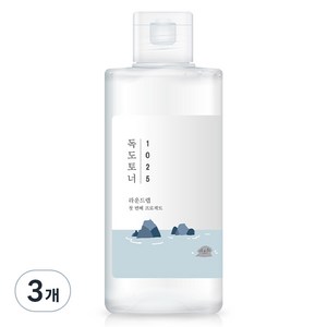 라운드랩 1025 독도 토너, 200ml, 3개, 200ml