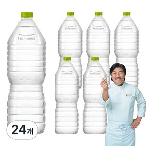 풀무원샘물 무라벨, 2L, 24개