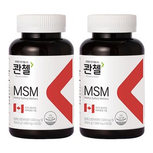 콴첼 MSM, 120정, 2개