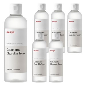 마녀공장 갈락토미 클리어스킨 토너, 210ml, 6개