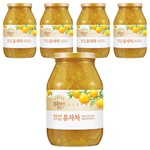 복음자리 배를 넣어 부드러운 유자차, 1.03kg, 1개입, 5개