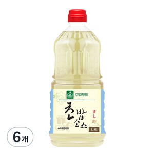 이엔푸드 초밥소스, 1.8L, 6개