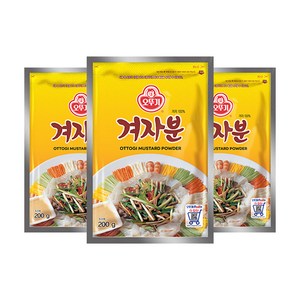 [오뚜기] 겨자분, 200g, 3개