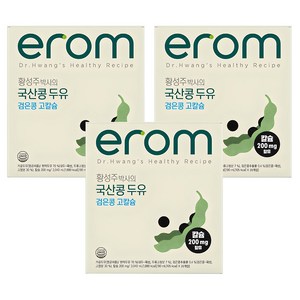 이롬 황성주 박사의 국산콩 두유 검은콩 고칼슘, 190ml, 60개