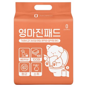 영마진 베이직 배변패드 무향 18g, 100개입, 1개