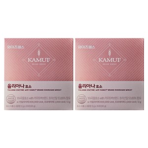 와이즈헬스 율리아나 카무트효소 30p, 90g, 2박스