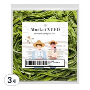 마켓니드 궁채, 50g, 3개