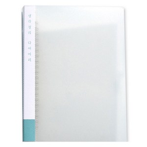 루카랩 생각정리 다이어리 A5 19R 20공 PP 바인더, 민트, 1개