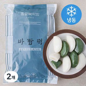 종로복떡방 바람떡종합 10개입 (냉동), 500g, 2개