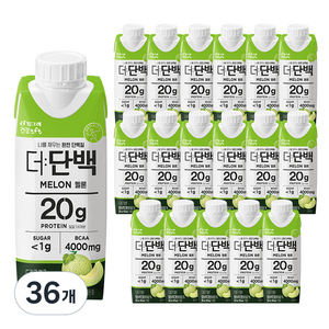 더단백 멜론, 250ml, 36개