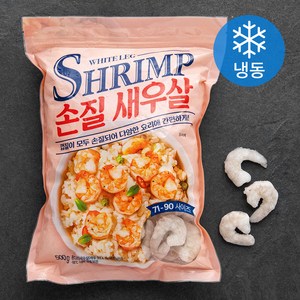 손질 새우살 (냉동), 500g(71/90), 1개