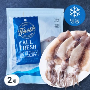 김씨밥 손질 오징어 (냉동), 500g, 2개