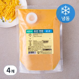 조인 전란액 1kg (냉동), 4개