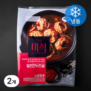 더미식 얼큰 만두전골 밀키트 (냉동), 640g, 2개