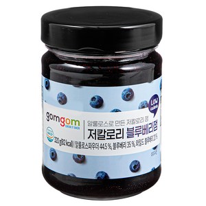 곰곰 저칼로리 블루베리잼, 320g, 1개