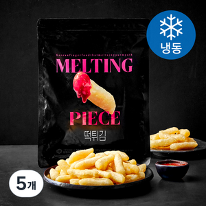 멜팅피스 떡튀김 (냉동), 560g, 5개