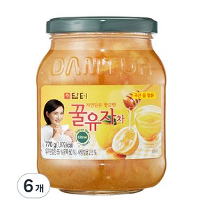 담터 꿀유자차, 770g, 1개입, 6개