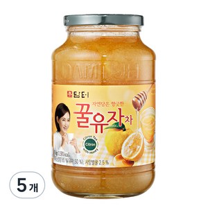 담터 꿀유자차, 1kg, 1개입, 5개