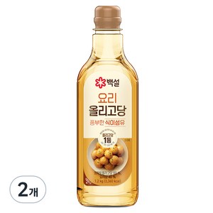 백설 요리올리고당, 1.2kg, 2개