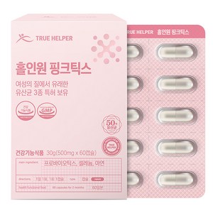 트루헬퍼 홀인원 핑크틱스 30g, 60정, 1개