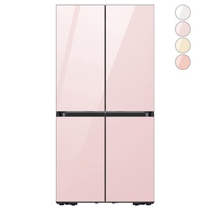 [색상선택형] 삼성전자 비스포크 키친핏 4도어 냉장고 615L 방문설치, RF60DB9KF2AP