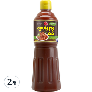 오뚜기 양념치킨 소스, 1.2kg, 2개