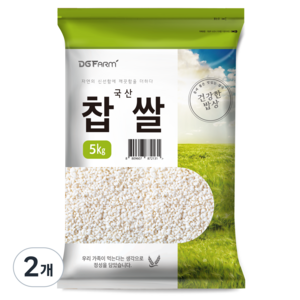 대구농산 건강한밥상 찹쌀, 5kg, 2개