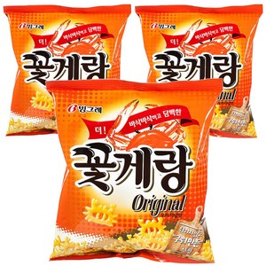 빙그레 꽃게랑, 143g, 3개