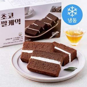 떡편 초코 쌀케익 (냉동), 315g, 1개