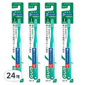 검 덴탈 브러쉬 211 랜덤발송, 1개입, 24개