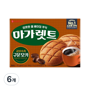 마가렛트 구운모카 소 8p, 176g, 6개