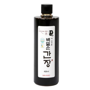 백말순등겨장 더 건강한 백말순 간장, 420ml, 1개