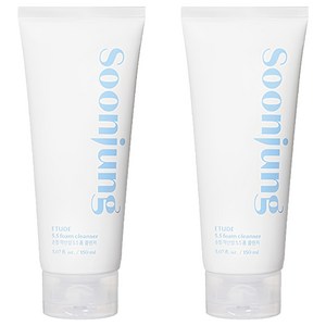 에뛰드 순정 약산성 5.5 NEW 폼 클렌저, 150ml, 2개