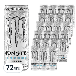 몬스터 에너지 울트라, 355ml, 72개입