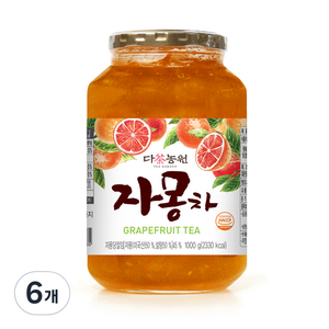 다농원 자몽차, 1kg, 6개