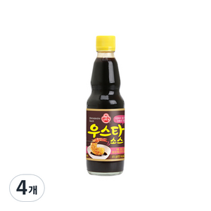 오뚜기 우스타 소스, 415g, 4개