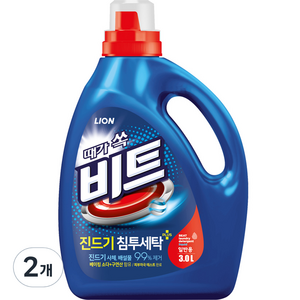 비트 라이온 진드기 액상세제 일반용 본품, 3L, 2개