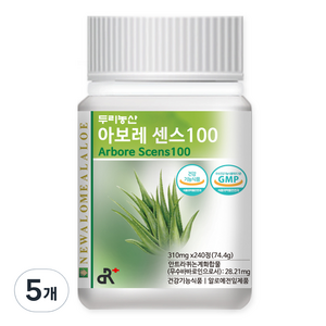 두리농산 아보레 센스100, 74.4g, 5개